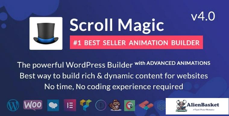 82206  Scroll Magic v4.0 - Scrolling Animation Builder Plugin