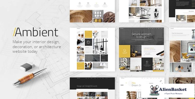 69768  Ambient v1.3 - A Contemporary Theme for Interior Design