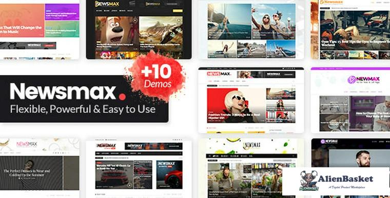 75564  Newsmax v2.4 - Multi-Purpose News & Magazine Theme