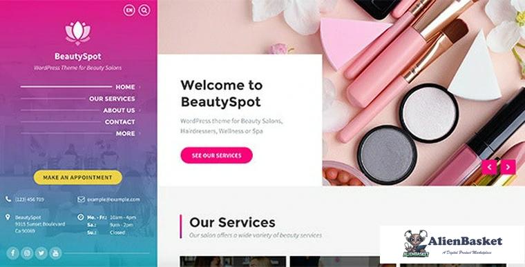 81055  BeautySpot v3.2.3 - WordPress Theme for Beauty Salons