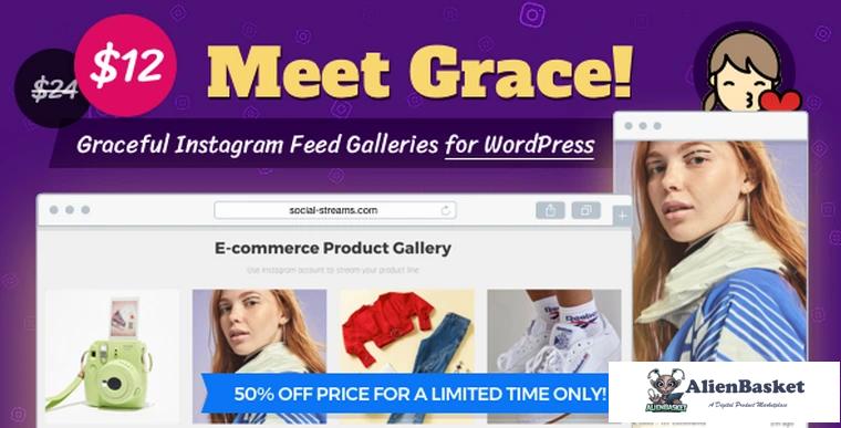 72595  Instagram Feed Gallery - Grace for WordPress v1.1.6