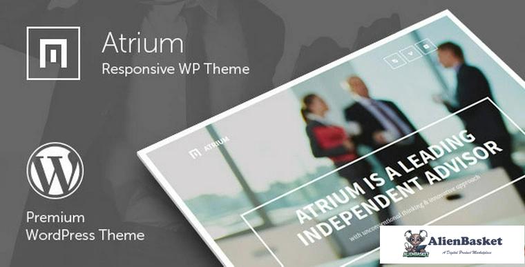 86148  Atrium v2.6 - Responsive One Page WordPress Theme