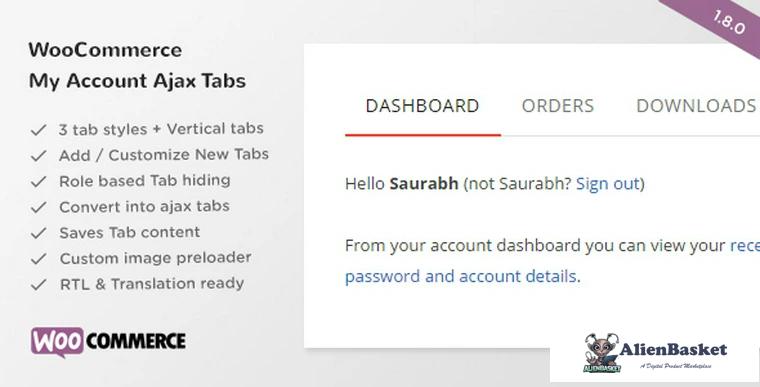 69967  SS WooCommerce Myaccount Ajax Tabs v1.8.0