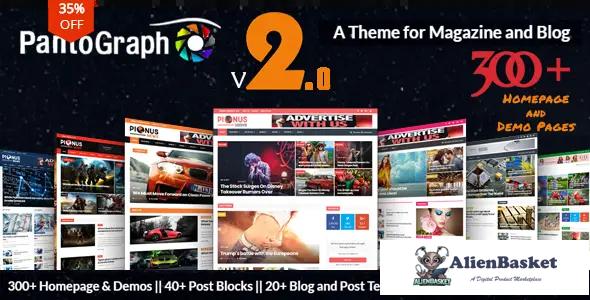 71540  PantoGraph v2.5 - Newspaper Magazine Theme