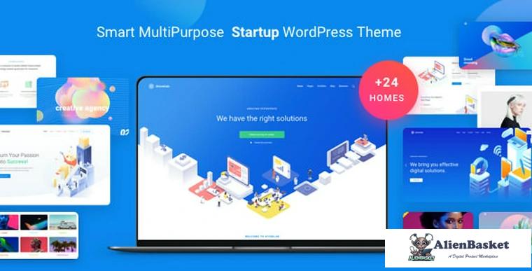 87048  Atomlab v1.9.0 - Multi-Purpose Startup WordPress Theme