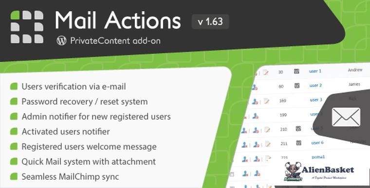 67570  PrivateContent - Mail Actions add-on v1.63