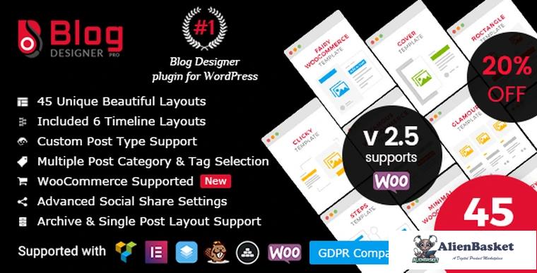 74203  Blog Designer PRO for WordPress v2.5.1