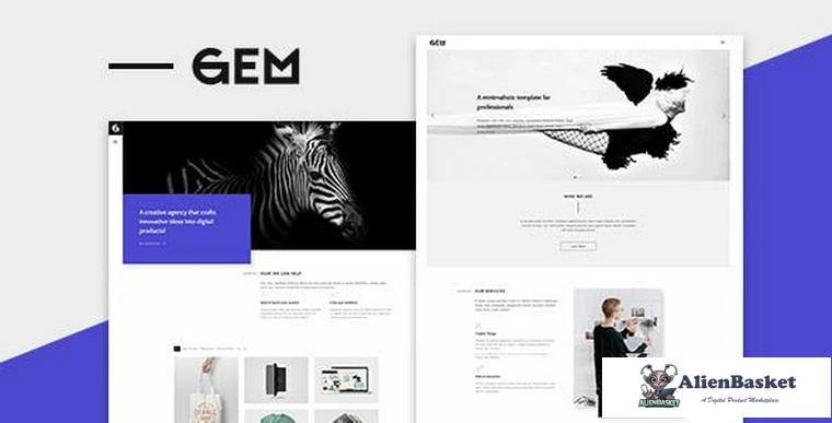 75137  Gems v1.0 - A Multi-Purpose WordPress Theme