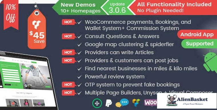 69436  Listingo v3.0.9 - Service Providers, Business Finder and Directory