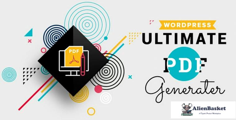 89778  WP Ultimate PDF Generator v1.0.9