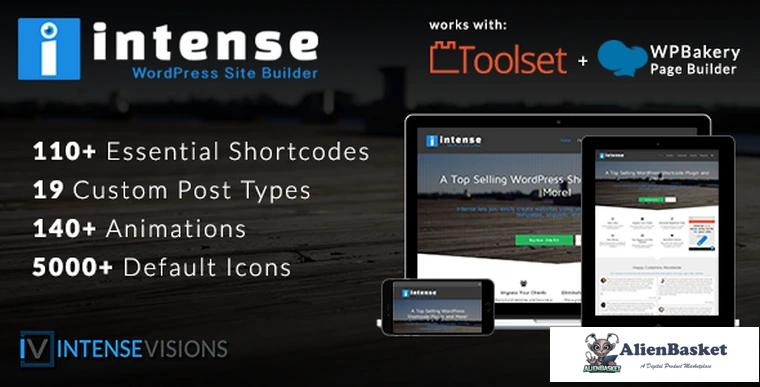 70719  Intense v2.9.4 - Shortcodes and Site Builder for WordPress