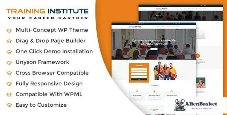 71520  Education & Training Institute WordPress Theme