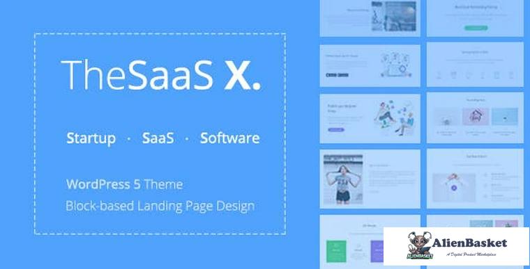 75509  TheSaaS X v1.0.5 - Responsive SaaS, Startup & Business