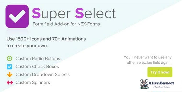 75860  Super Selection Form Field for NEX-Forms v7.5