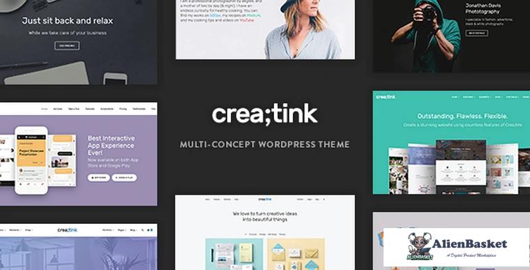 74084  Creatink v1.0.6 - Multi-Concept Responsive WordPress Theme