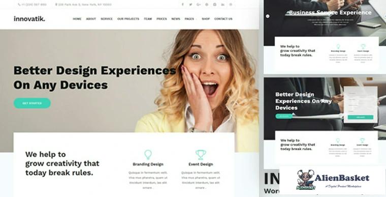 69844  Innovatik v1.2 - Corporate WordPress Theme