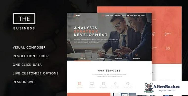 78178  The Business v1.5.0 - Powerful One Page Biz Theme