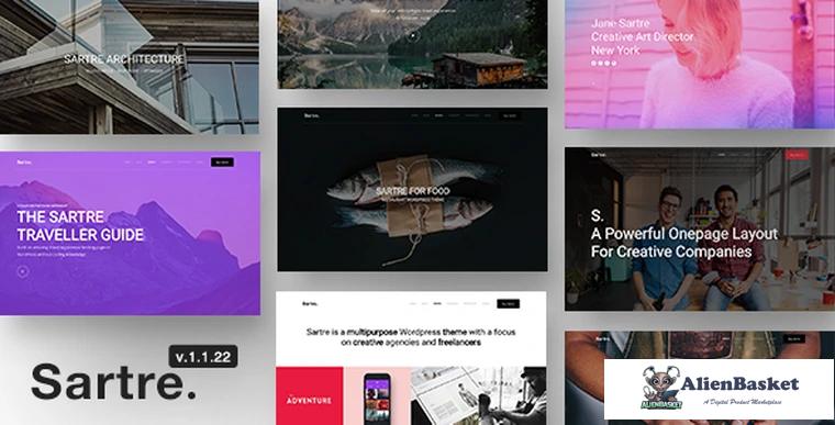 75285  Sartre v1.1.28 - Responsive Multipurpose Theme for Creatives