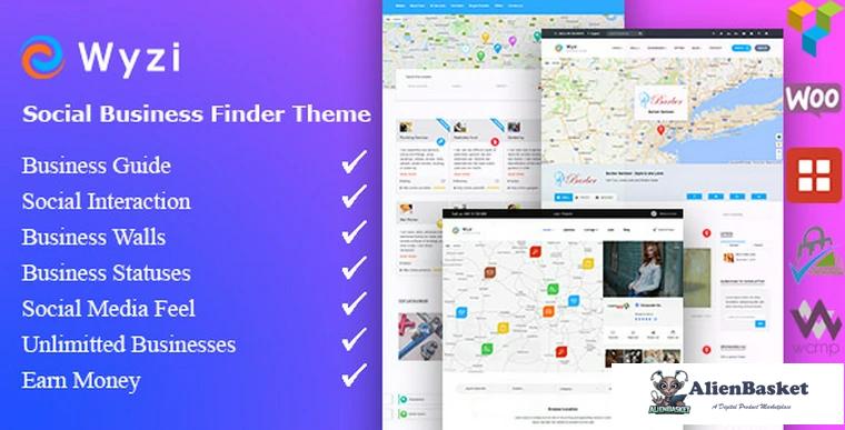 74224  WYZI v2.2.3 - Social Business Finder Directory Theme