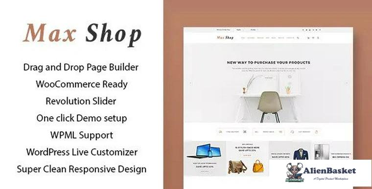 74049  Max shop v1.1.2 - WooCommerce WordPress Theme