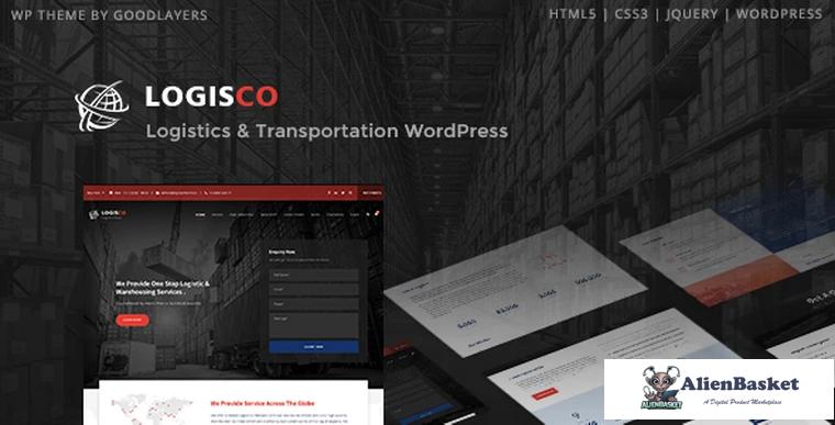 81262  Logisco v1.0.3 - Logistics & Transportation WordPress