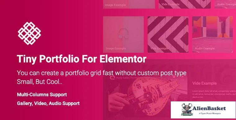 81253  Tiny Portfolio Widget For Elementor v1.0.0