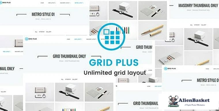 85243  Grid Plus v2.9 - Unlimited Grid Layout