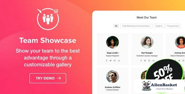 76396  Team Showcase v1.0.0 - WordPress Team Showcase plugin