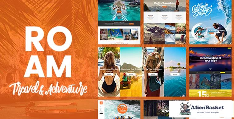 81793  Roam v1.7 - Travel and Tourism WordPress Theme