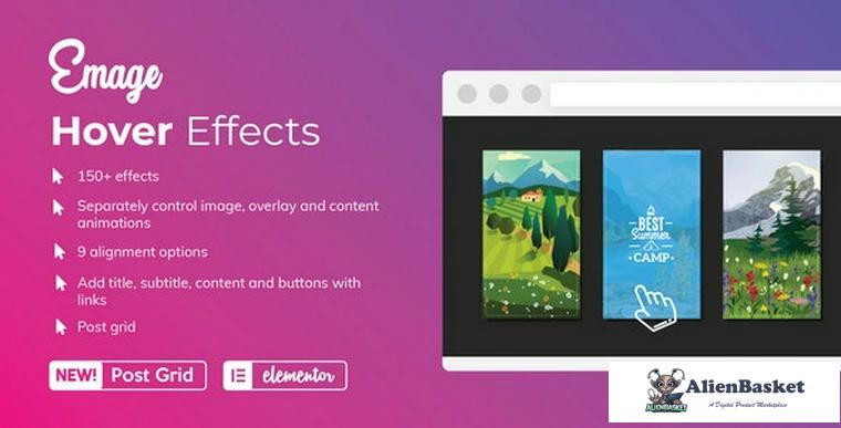 80272  Emage v4.1.4 - Image Hover Effects for Elementor