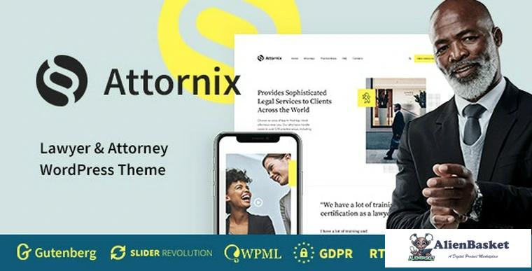 89911  Attornix v1.0.4 - Lawyer WordPress Theme