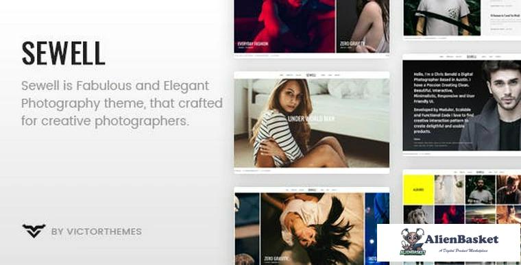 75653  Sewell v1.7 - Photography WordPress Theme