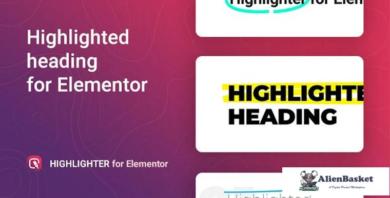 83028  Highlighter v1.0.0 - Highlighted heading for Elementor