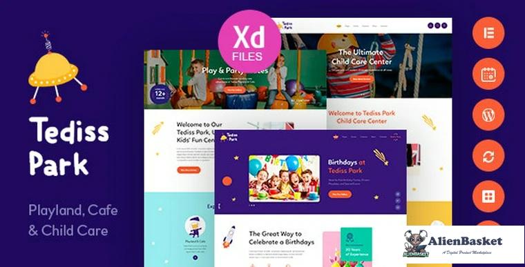 82464  Tediss v1.0.3 - Play Area & Child Care Center WordPress Theme