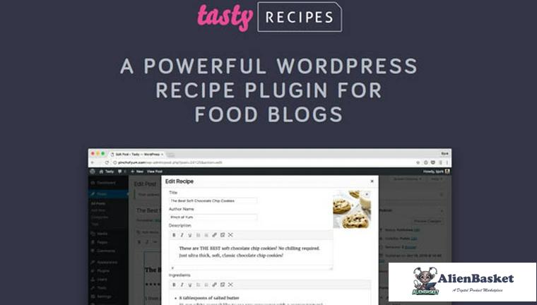 79949  Tasty Recipes v2.5.0 - Recipe Plugin For Food Blogs