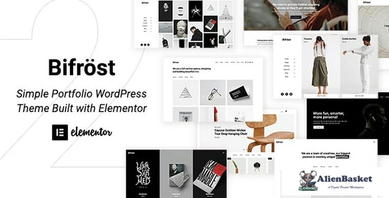 86876  Bifrost v2.1.9 - Simple Portfolio WordPress Theme