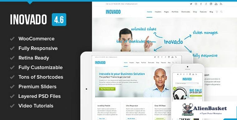 82259  Inovado v4.6.9 - Retina Responsive Multi-Purpose Theme