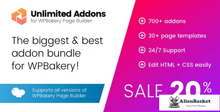 68068  Unlimited Addons for WPBakery Page Builder v1.0.24