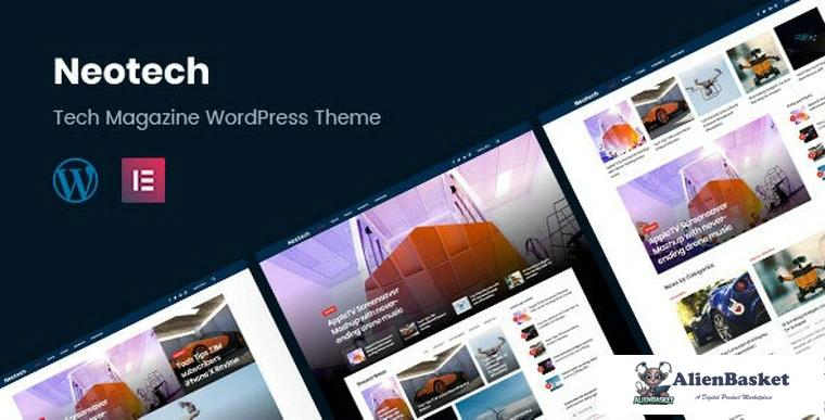 79997  Neotech v1.1.5 - Magazine Elementor WordPress Theme