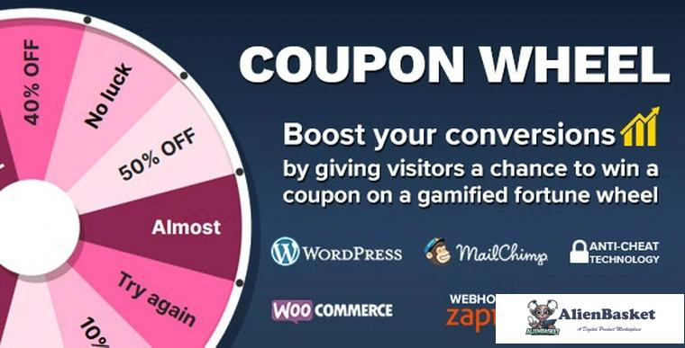 81760  Coupon Wheel v3.0.9 - For WooCommerce and WordPress