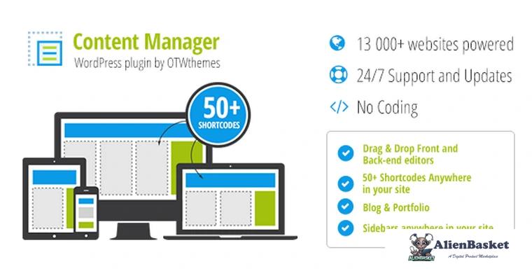 69348  Content Manager for WordPress v2.15