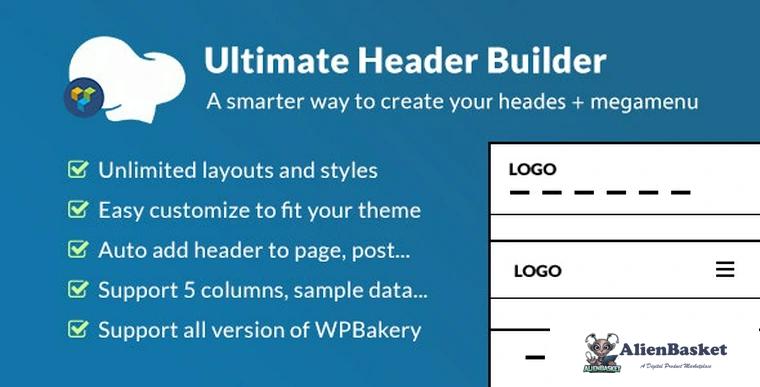 88534  Ultimate Header Builder v1.7.5 - Addon WPBakery Page Builder