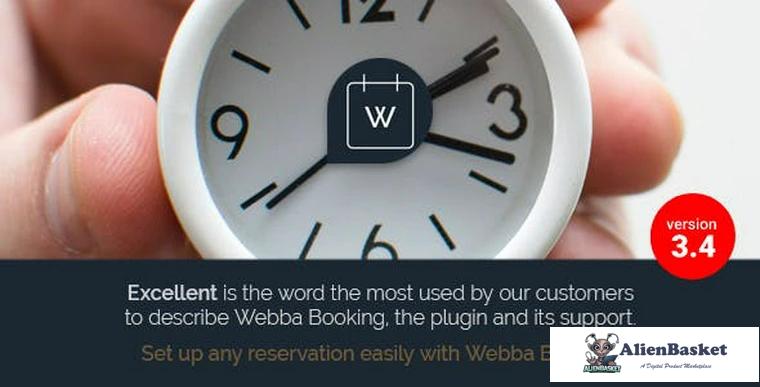 80161  Webba Booking v3.4.84 - WordPress Appointment & Reservation plugin