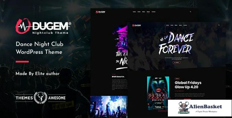 79906  Dugem v1.2 - Dance Night Club WordPress Theme