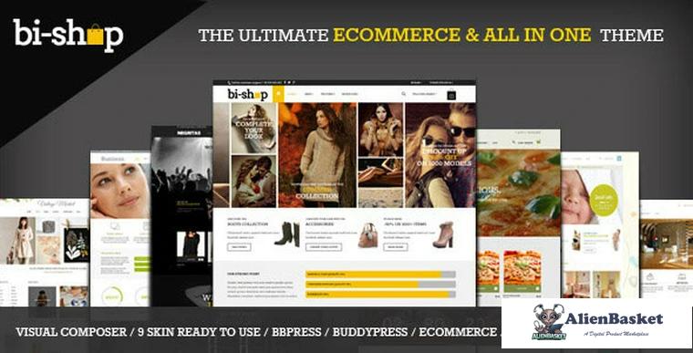 68401  Bi-Shop v1.7.4 - All In One Ecommerce & Corporate theme