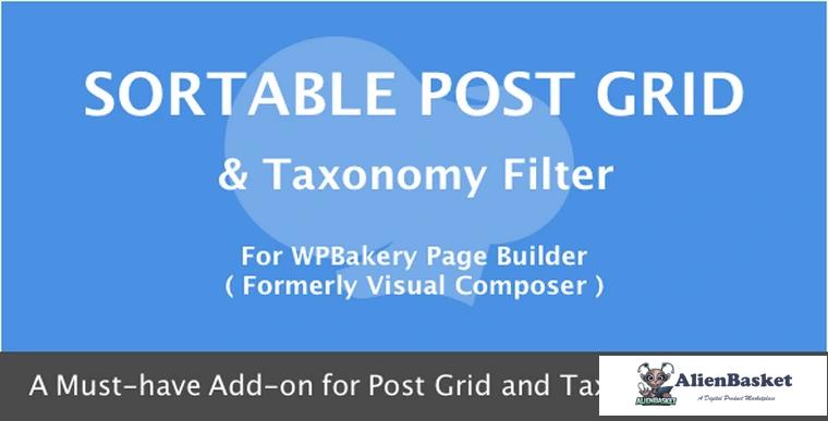 70161  Visual Composer - Sortable Grid & Taxonomy filter v3.1.0