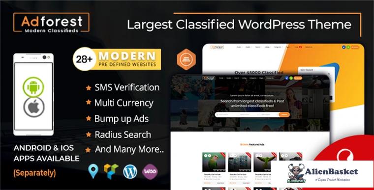 78989  AdForest v4.2 - Classified Ads WordPress Theme