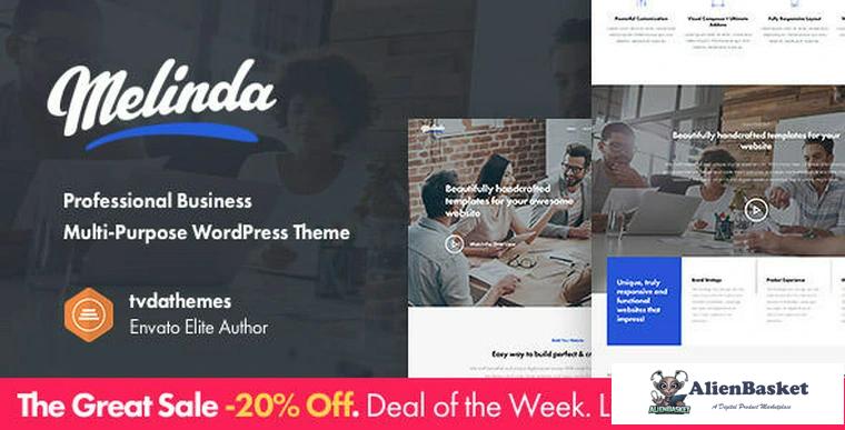 69148  Melinda v1.1.1 - Professional Business Multi-Purpose Theme