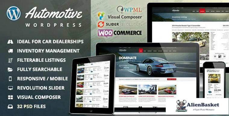 69453  Automotive v8.7.1 - Car Dealership Business WordPress Theme