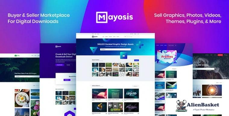 86883  Mayosis v3.1 - Digital Marketplace WordPress Theme